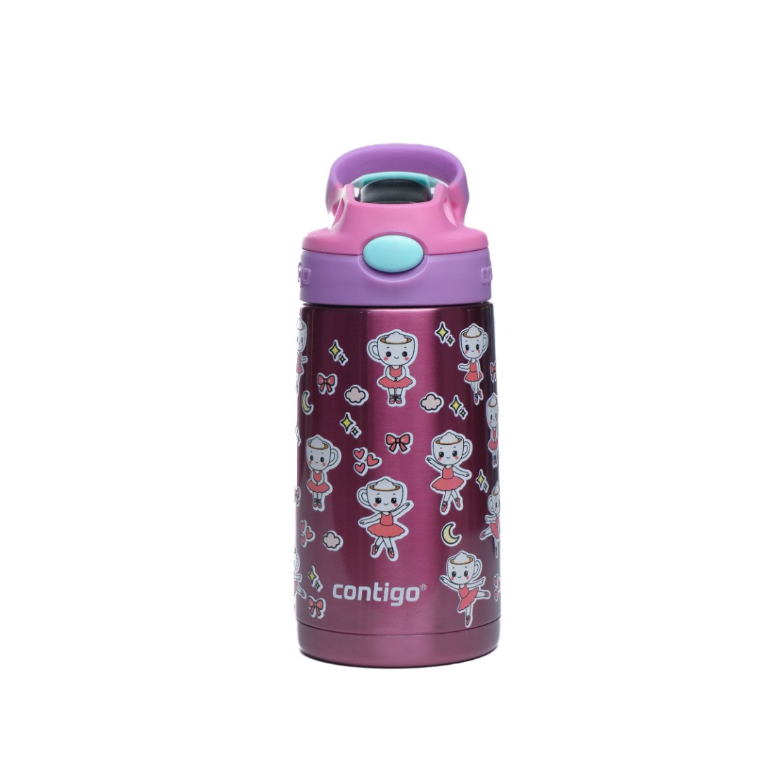 Botella Térmica Azalea c/Diseño Ballerina Capuccina 384ml