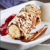 SUSHI DE BANANO CON NUTELLA