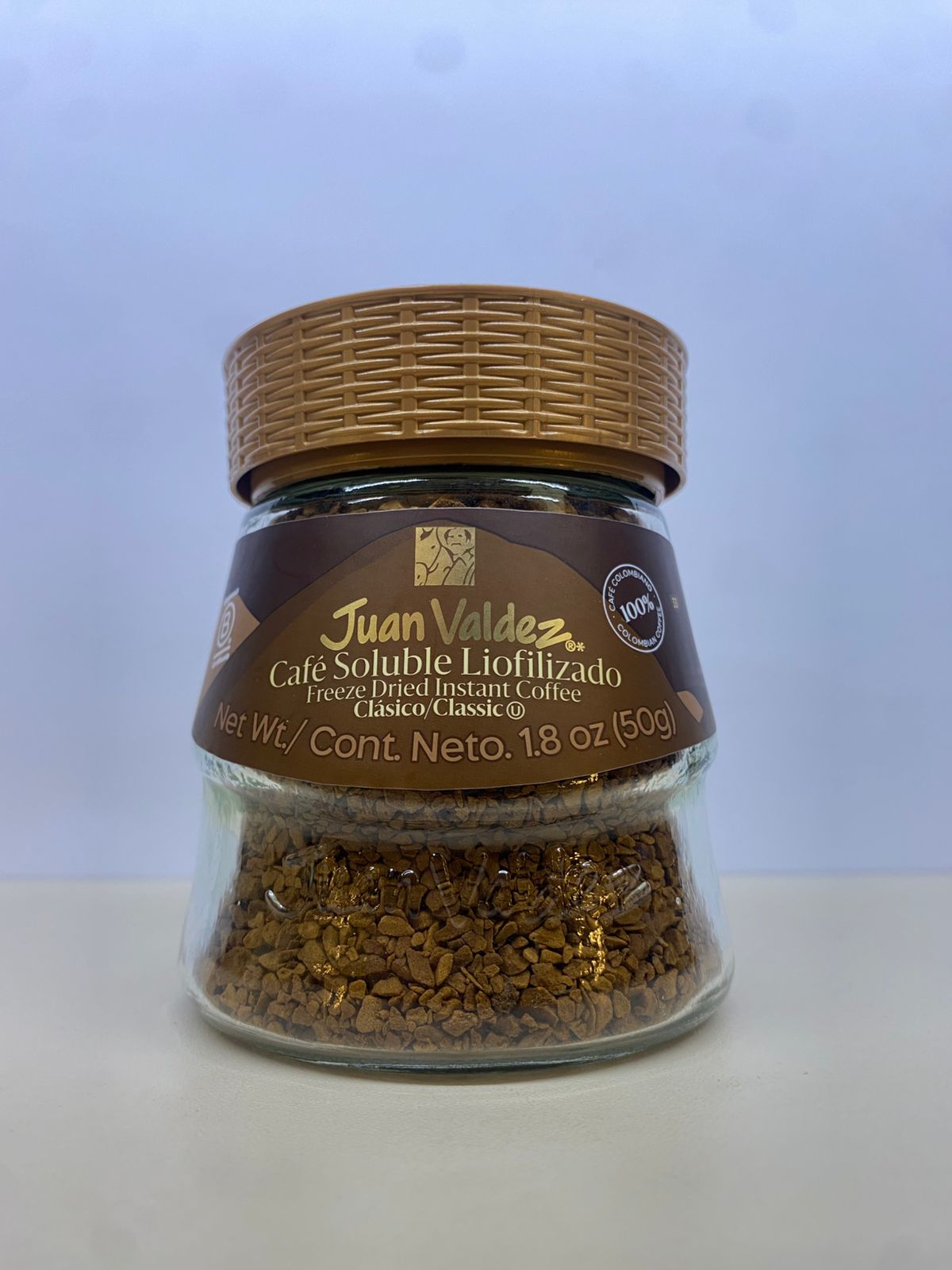 Juan valdez cafe sol liofilizado 50 gr 