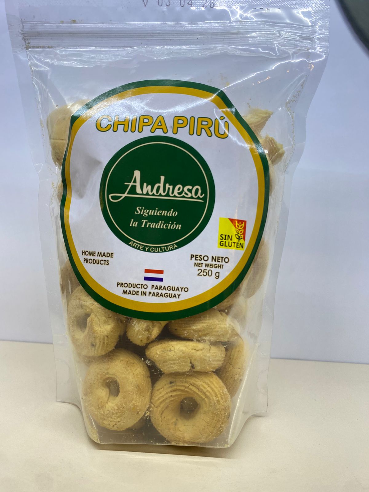 Andresa chipa piru 250 gr 