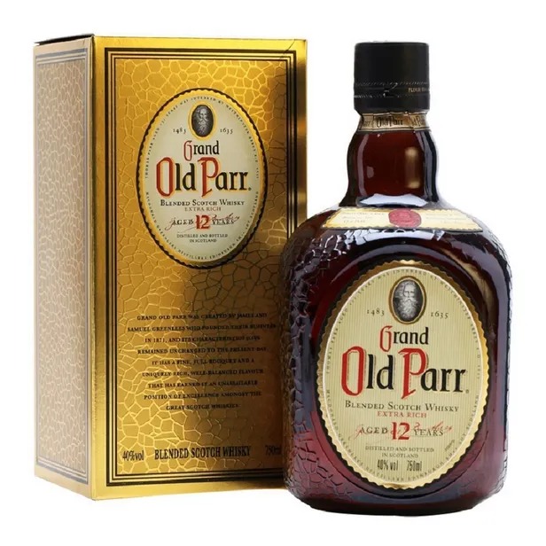 Whisky Old Parr 12 años 1 litro