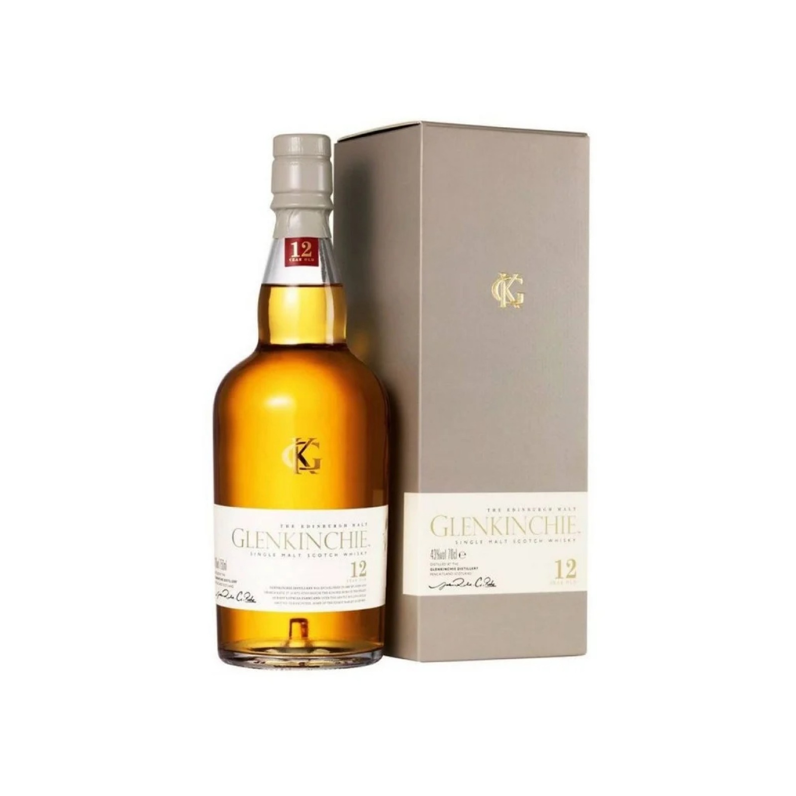Whisky Glenkinchie Malta 12 Años - 750ml