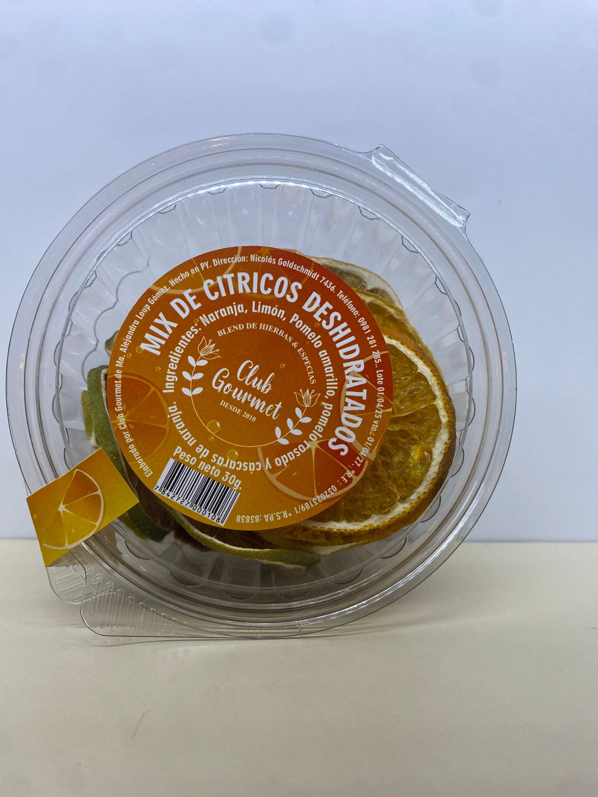 Mix de citricos deshidratados 