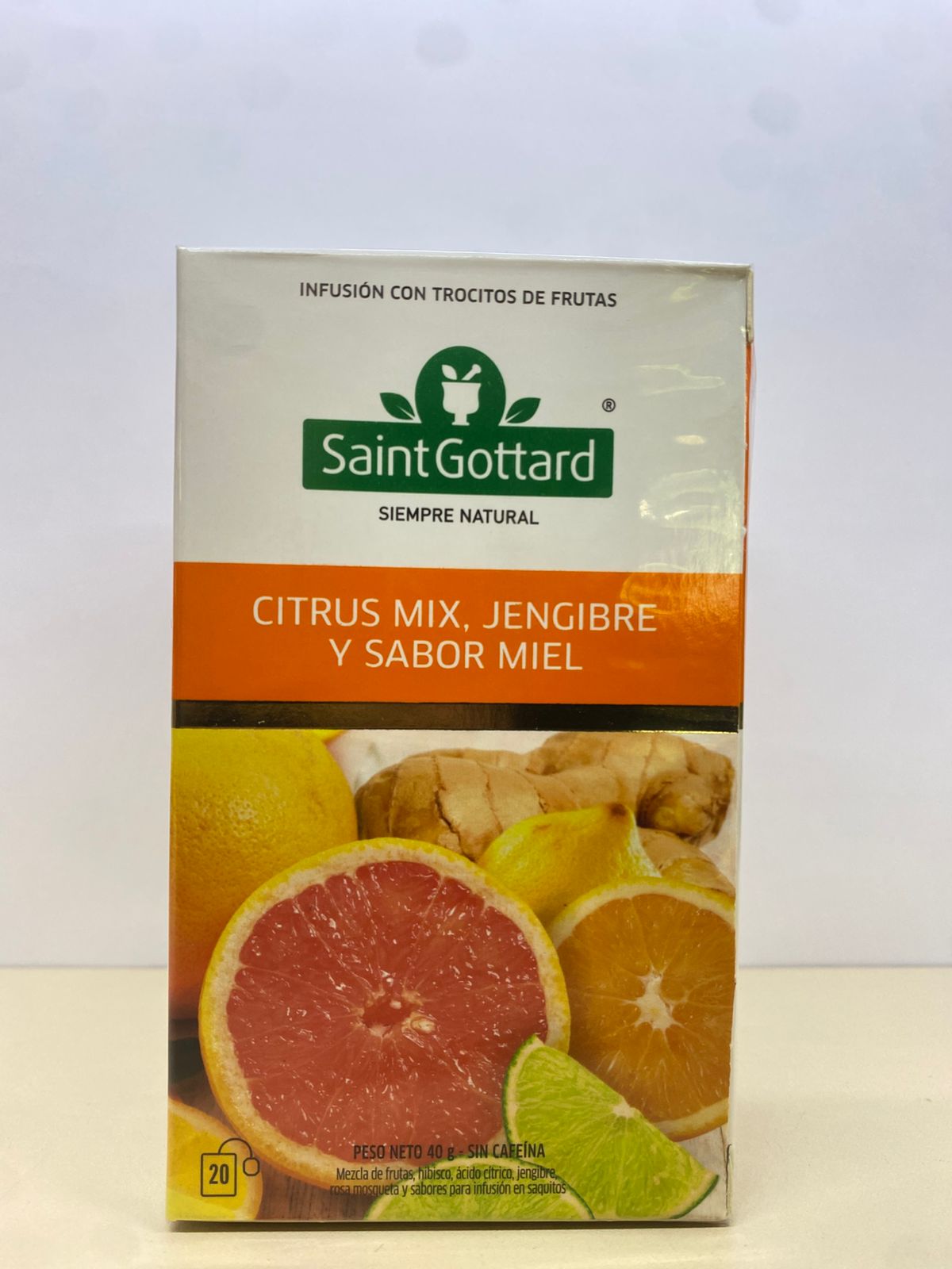 Te citrus mix jengibre y miel 
