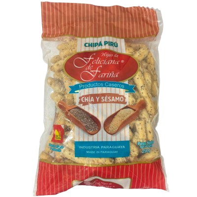 CHIPA PIRU C/ CHIA Y SESAMO 250GR