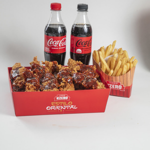 Combo Strips Oriental x 8 piezas + Acompañamiento + 2 Gaseosas 500cc