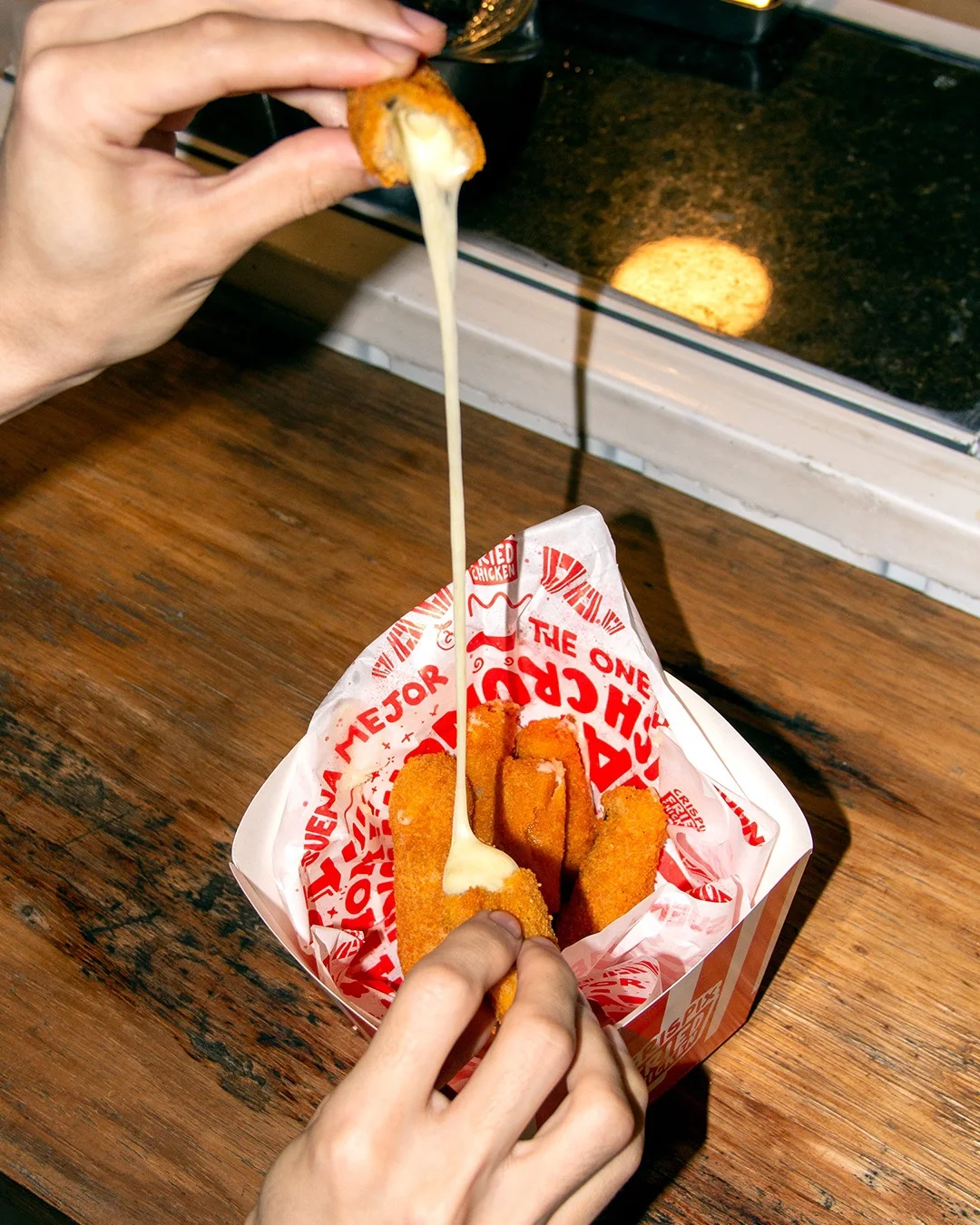 (6) Bastones de Mozzarella