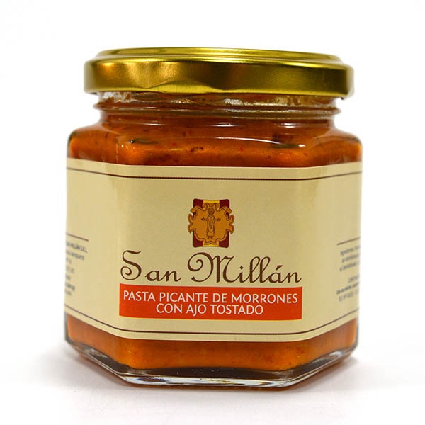 Pasta picante de morrones con ajo tostado San Millan 