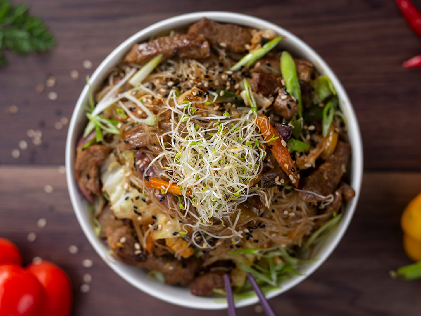 Fideo Con Carne
