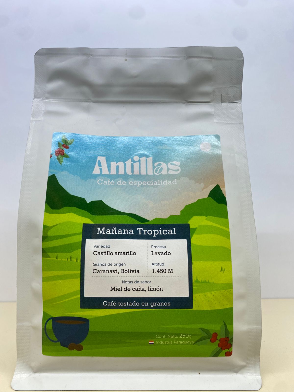 Cafe antillas mañana tropical 250 gr 
