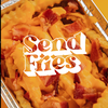 PAPAS FRITAS CON CHEDDAR Y BACON