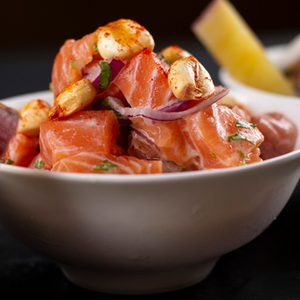 CEVICHE DE SALMÓN