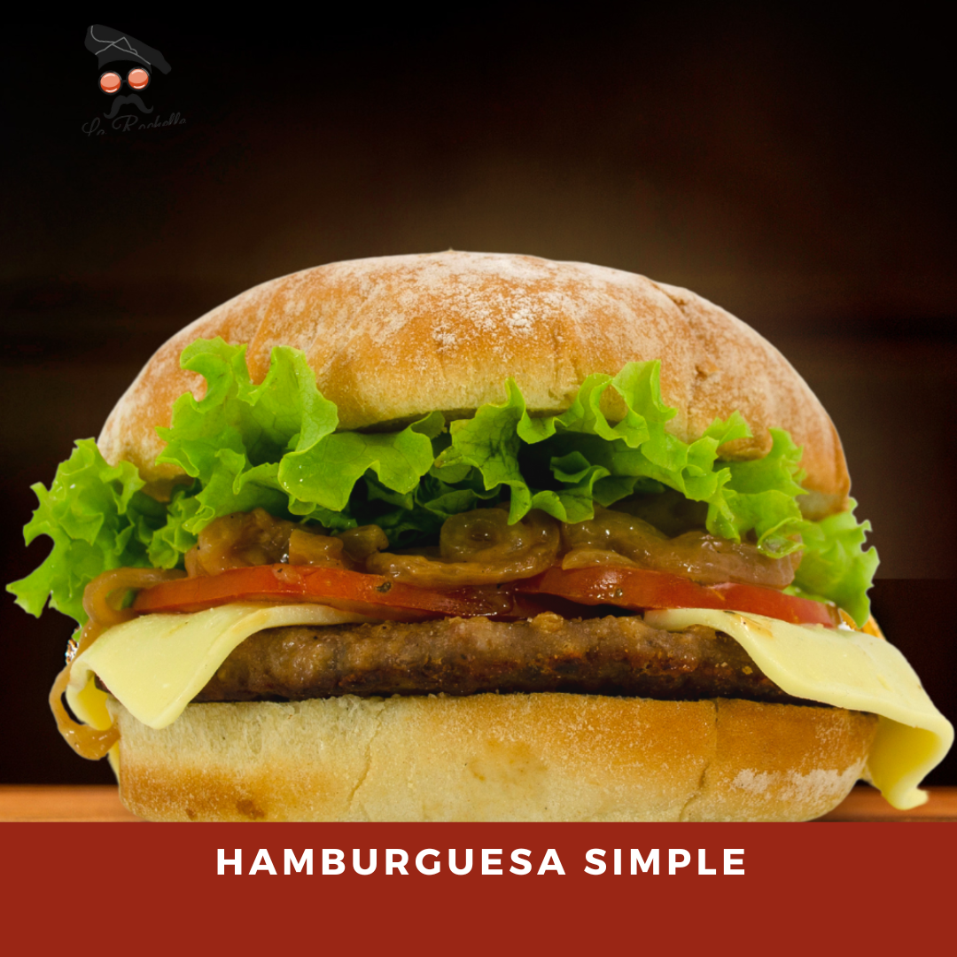 HAMBURGUESA SIMPLE