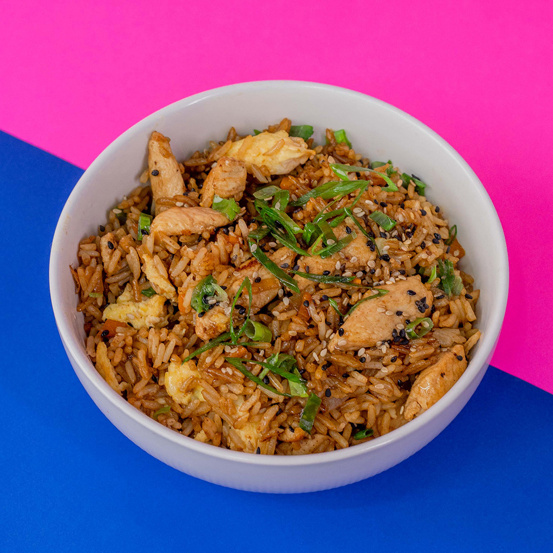Arroz Frito con Pollo