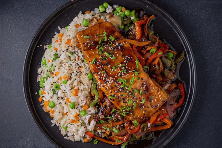 SALMON TERIYAKI