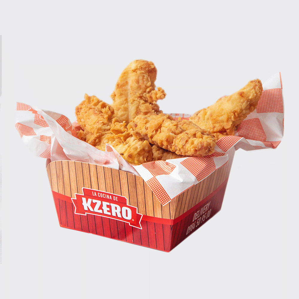 Strips de Pechuga x 4 piezas