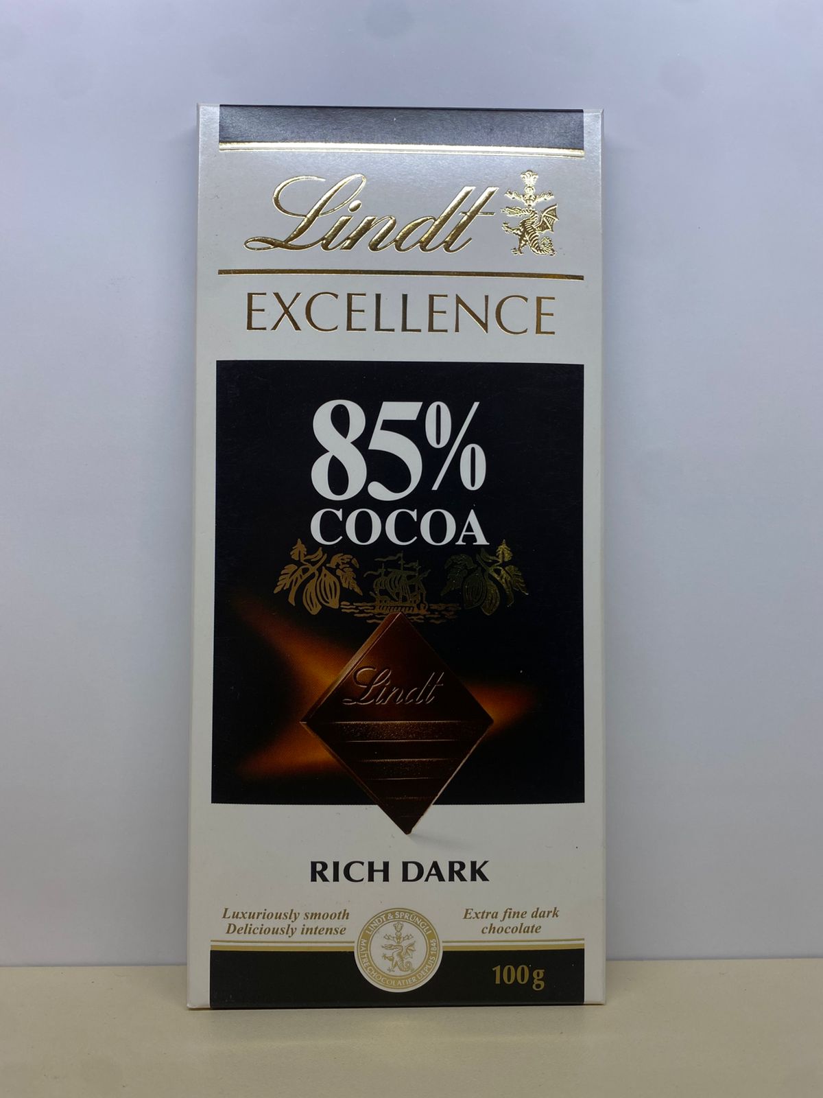 Lindt excellence tabla amargo 85% 100 gr