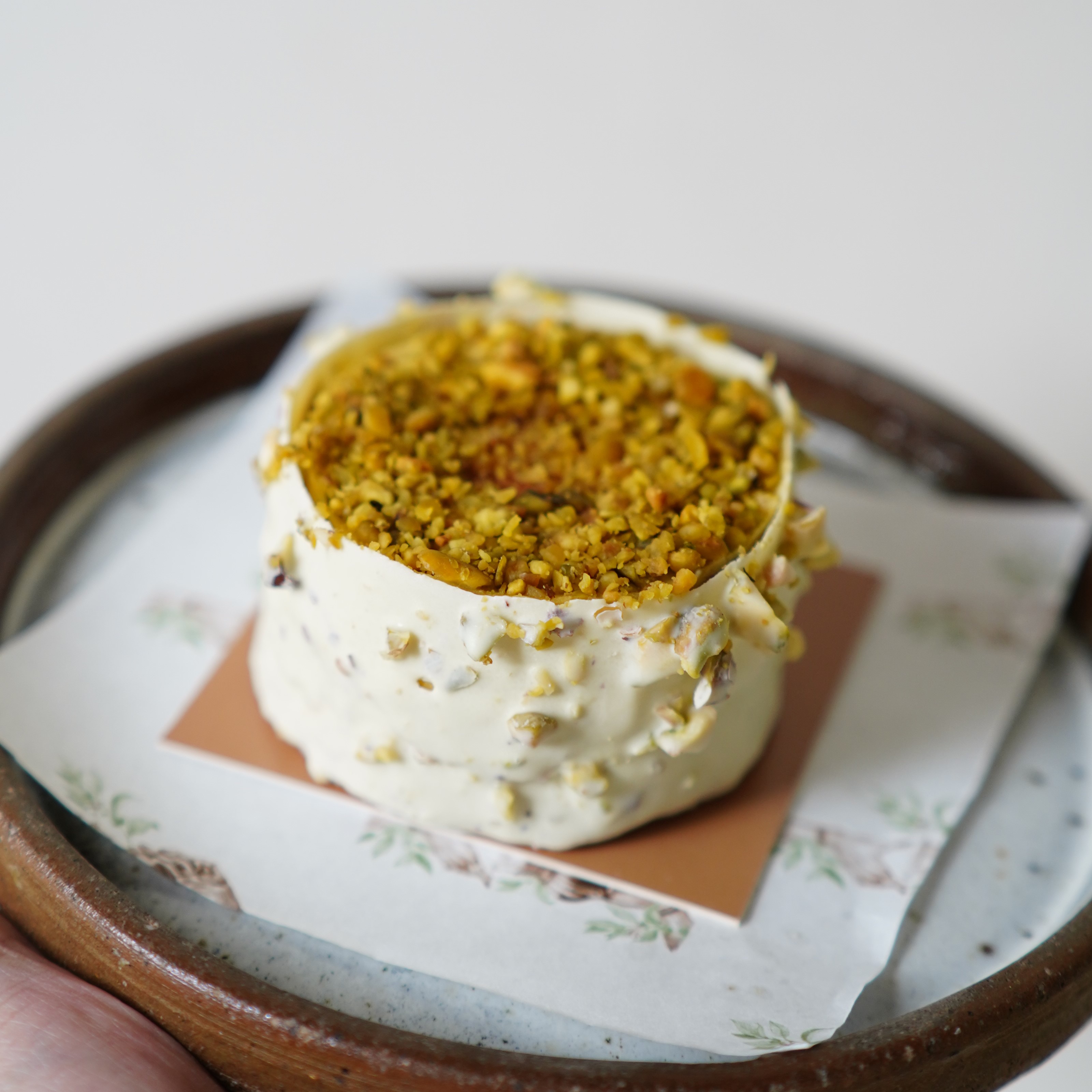 Cheescake de pistacho