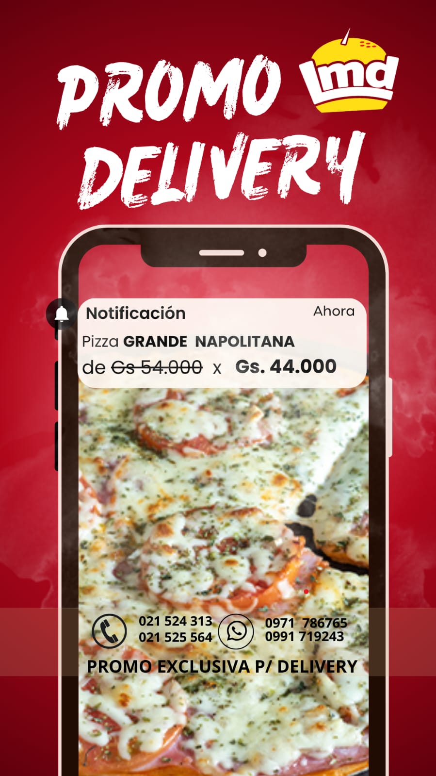 PIZZA GRANDE NAPOLITANA