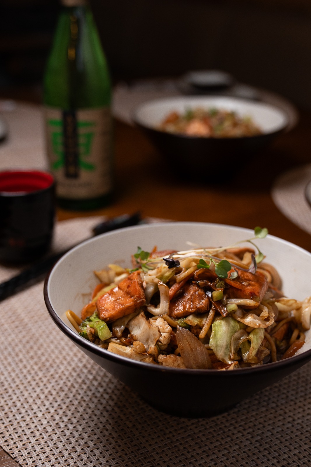Yakisoba de Pescado