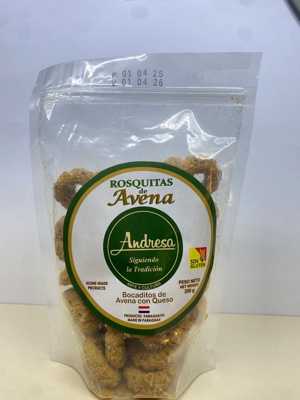 Andresa rosquita de avena 250 gr 