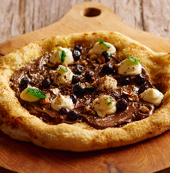 Pizza Dolce con Nutella - para compartir