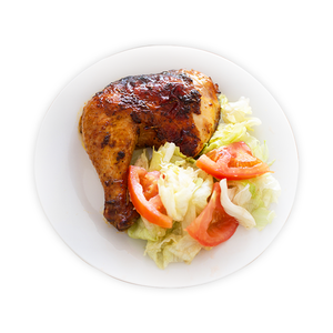 Muslo + Acompañamiento a elección 