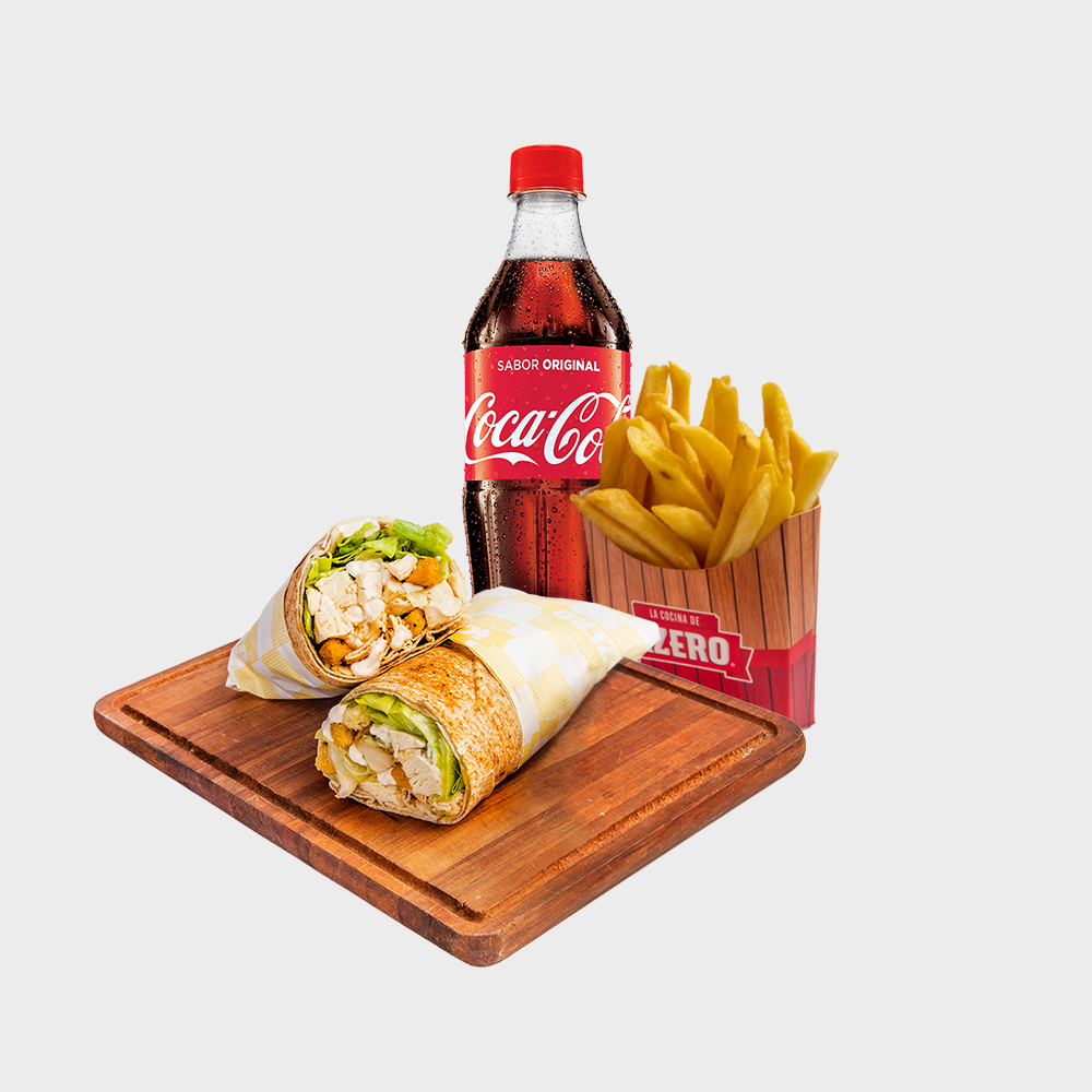 Combo Wrap Caesar Tradicional 