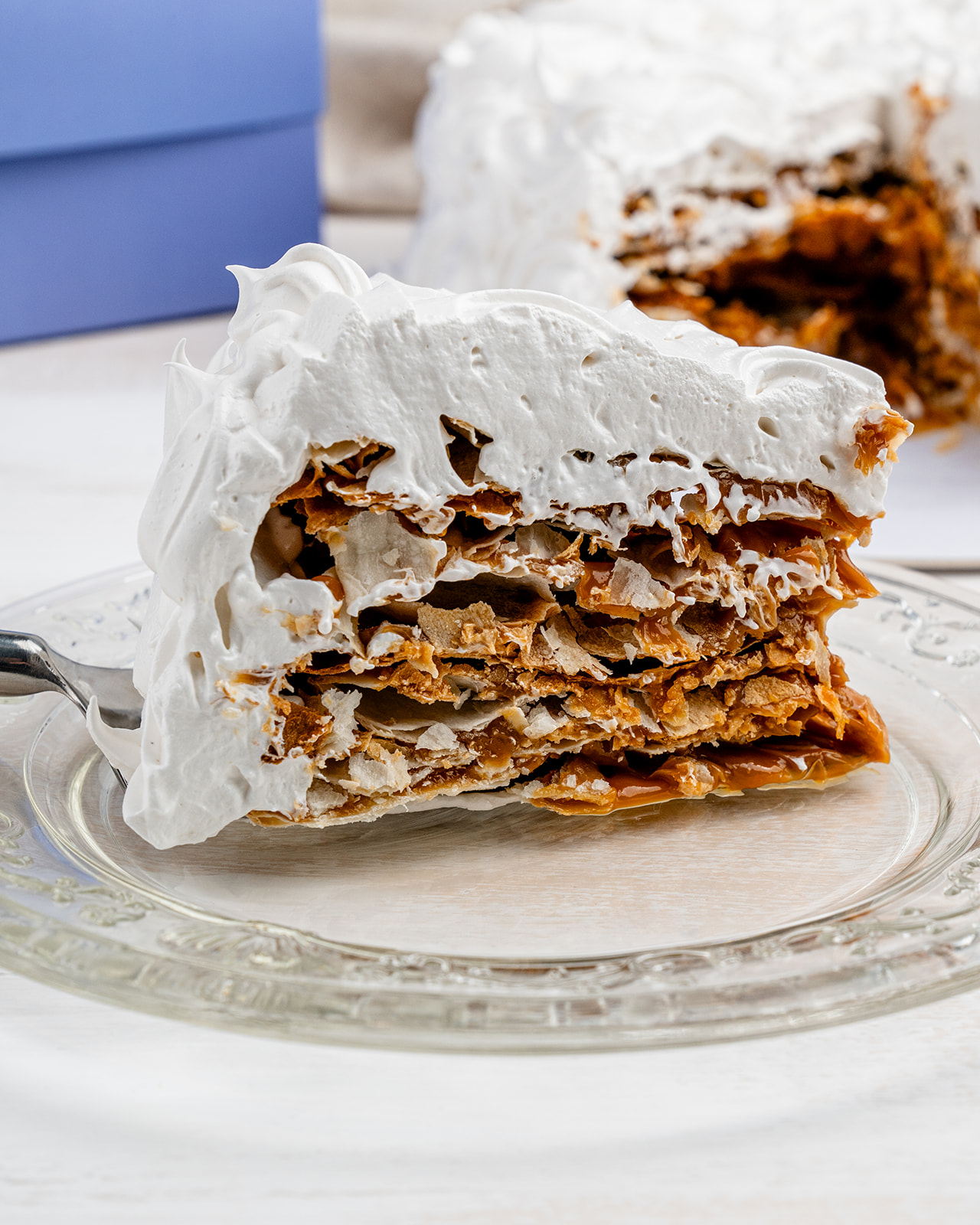 Torta Grande Milhojas. 