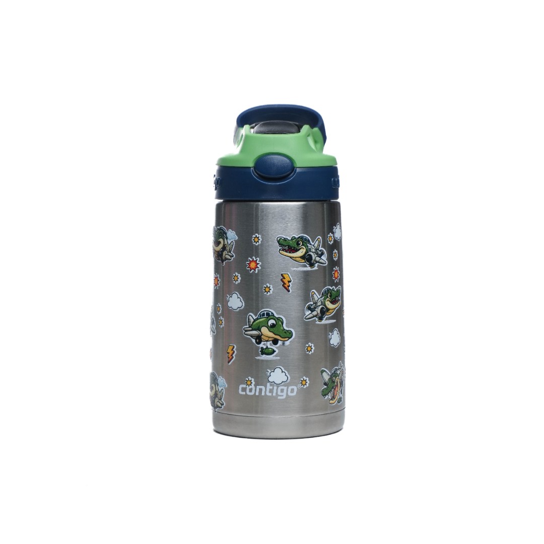 Botella Térmica Blue Green c/Diseño Bombardino Cocodrilo 384ml (CO757130)