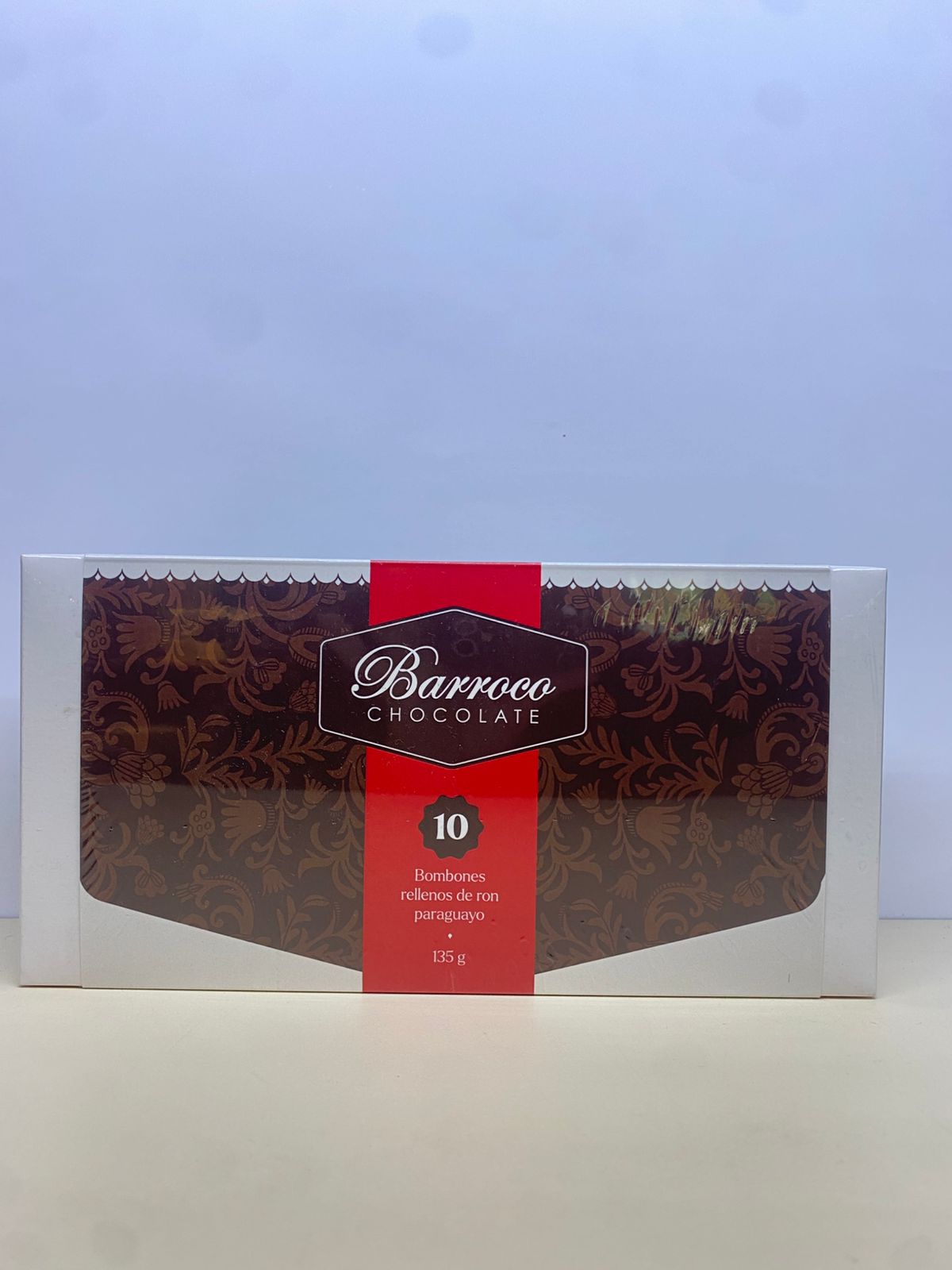 Barroco bombones rellenos de ron paraguayo