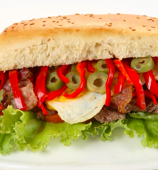 Chivito al Pan (carne)