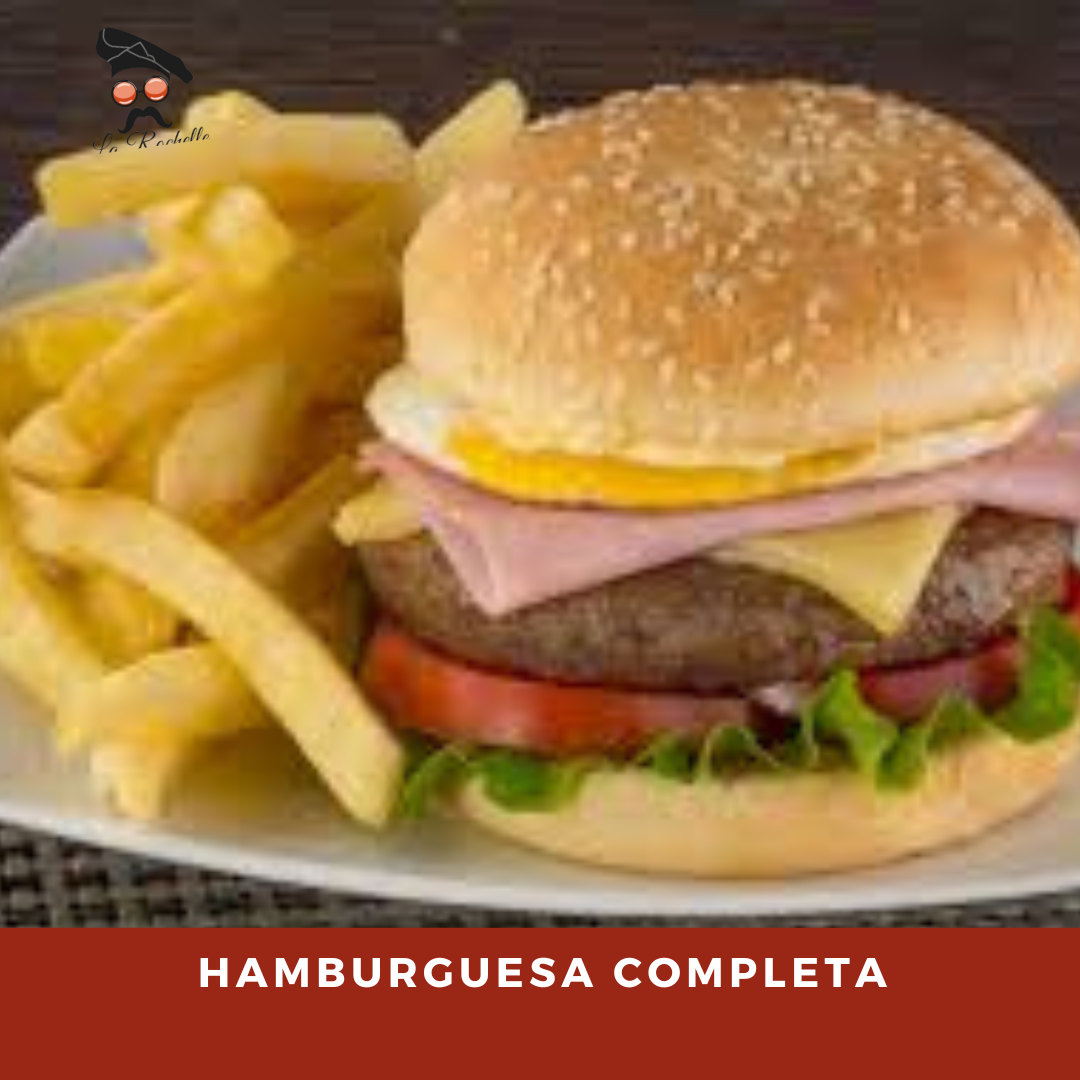 HAMBURGUESA COMPLETA