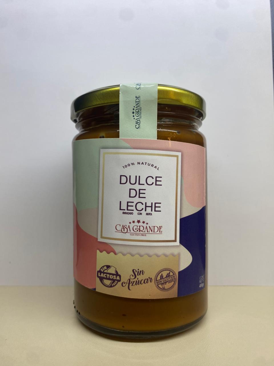 Casa Grande - Dulce de leche sin lactosa, sin gluten, sin azúcar