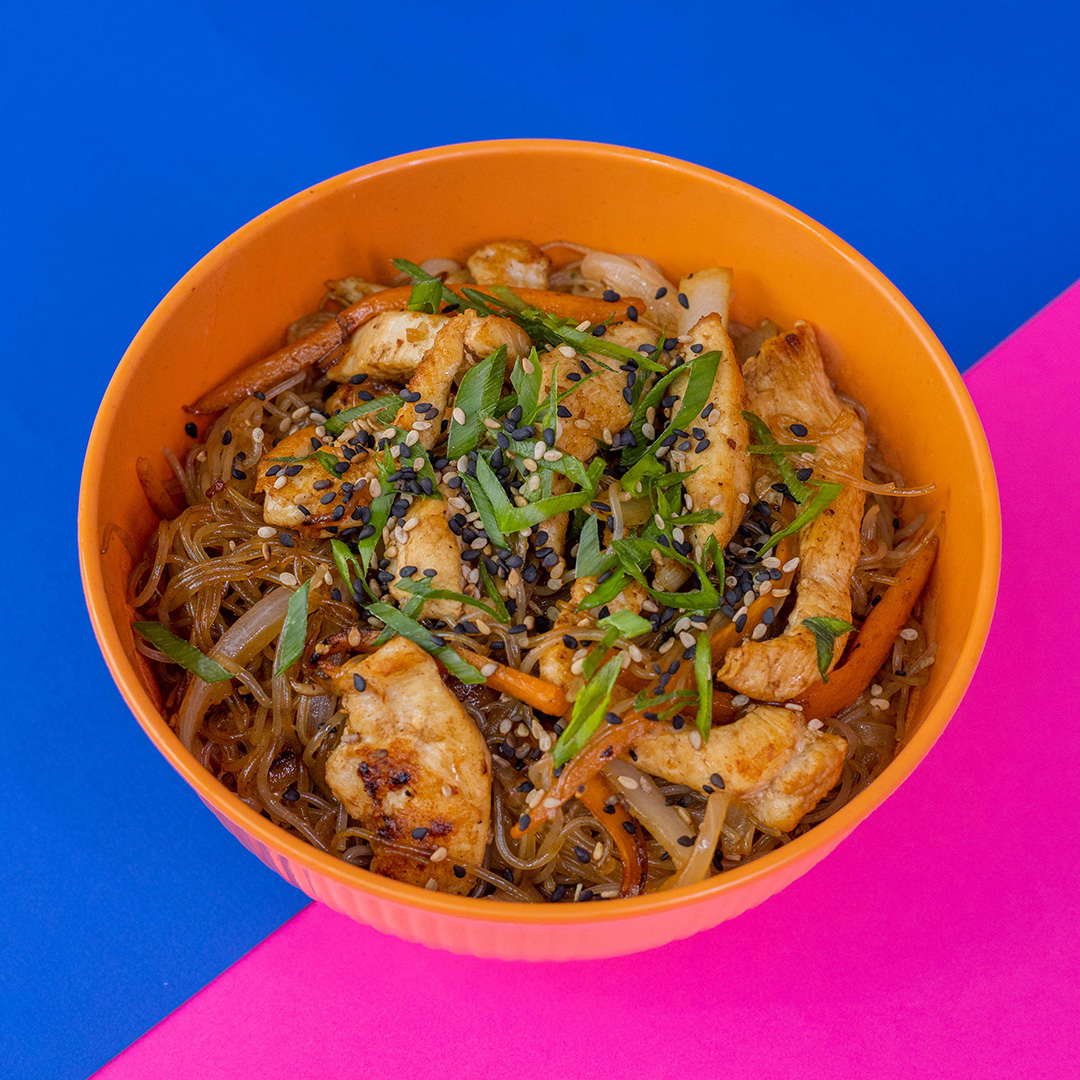 Fideo con Pollo