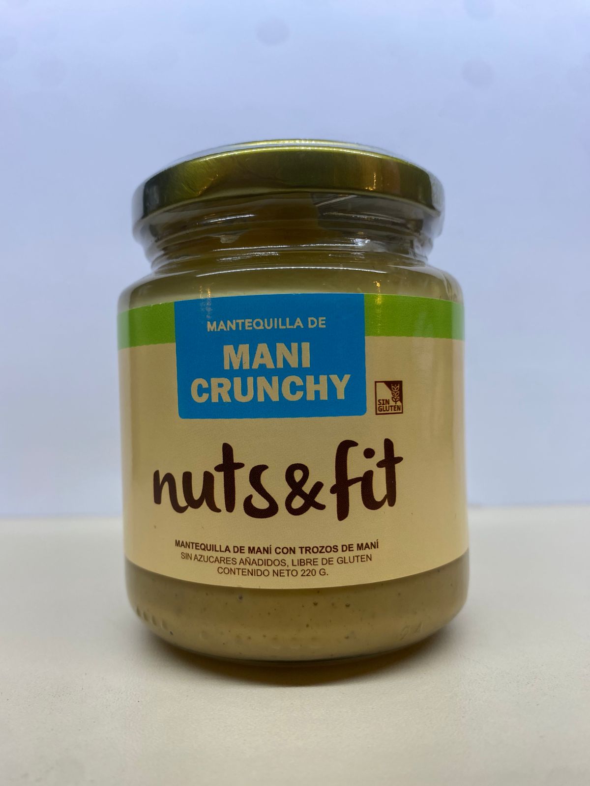Nuts&Fit mantequilla mani crunchy