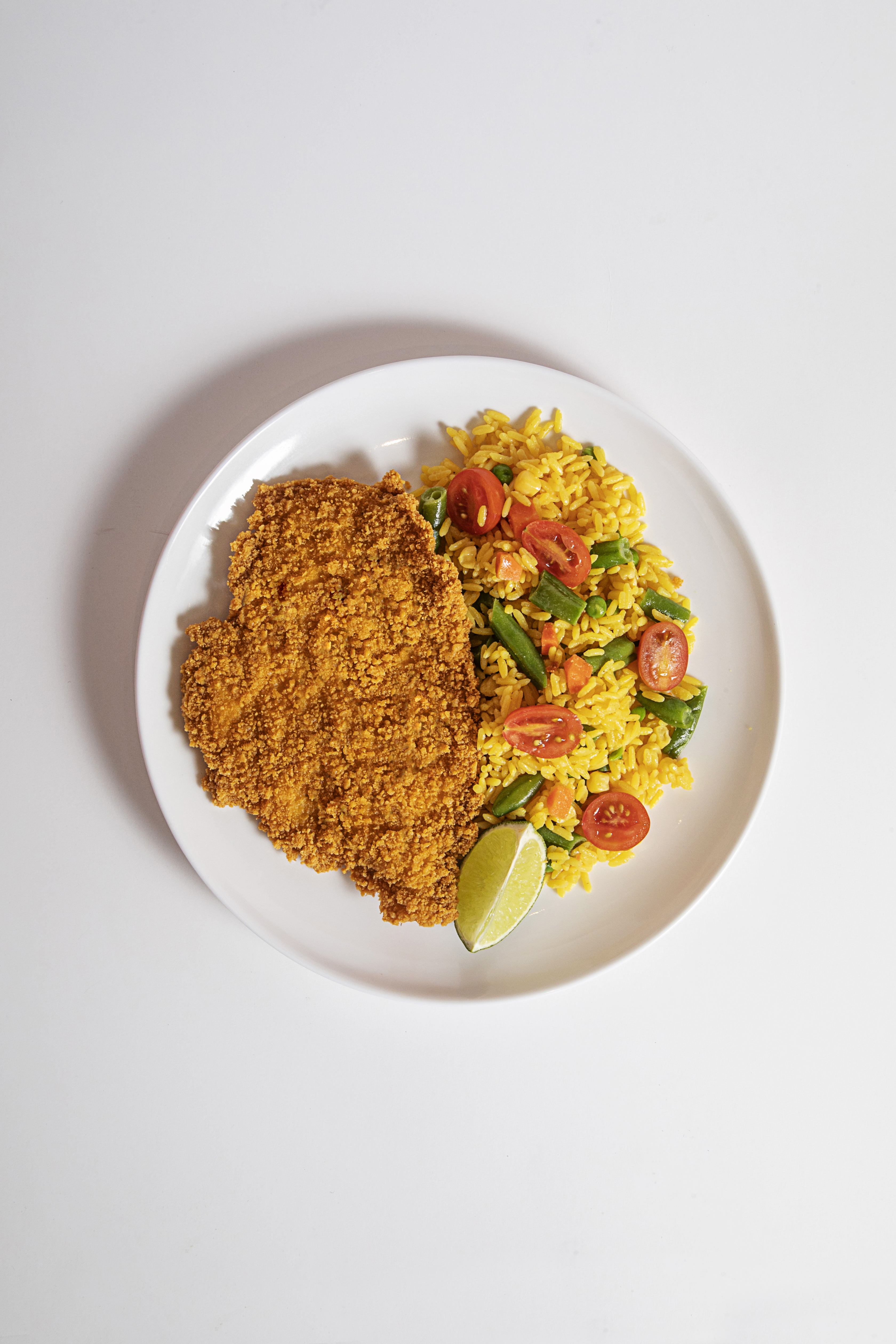 ML Milanesa + Ensalada de Arroz Individual